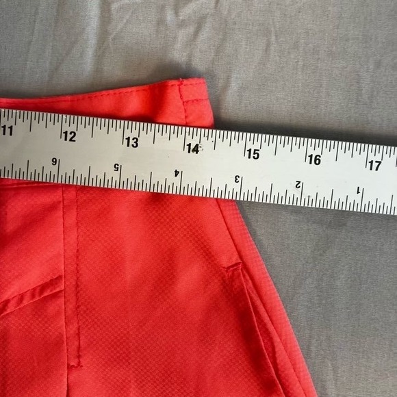 Wilson Tennis A Line Skirt Womens 8 Coral Pleated Back Zip Performance Athletic - Picture 6 of 14